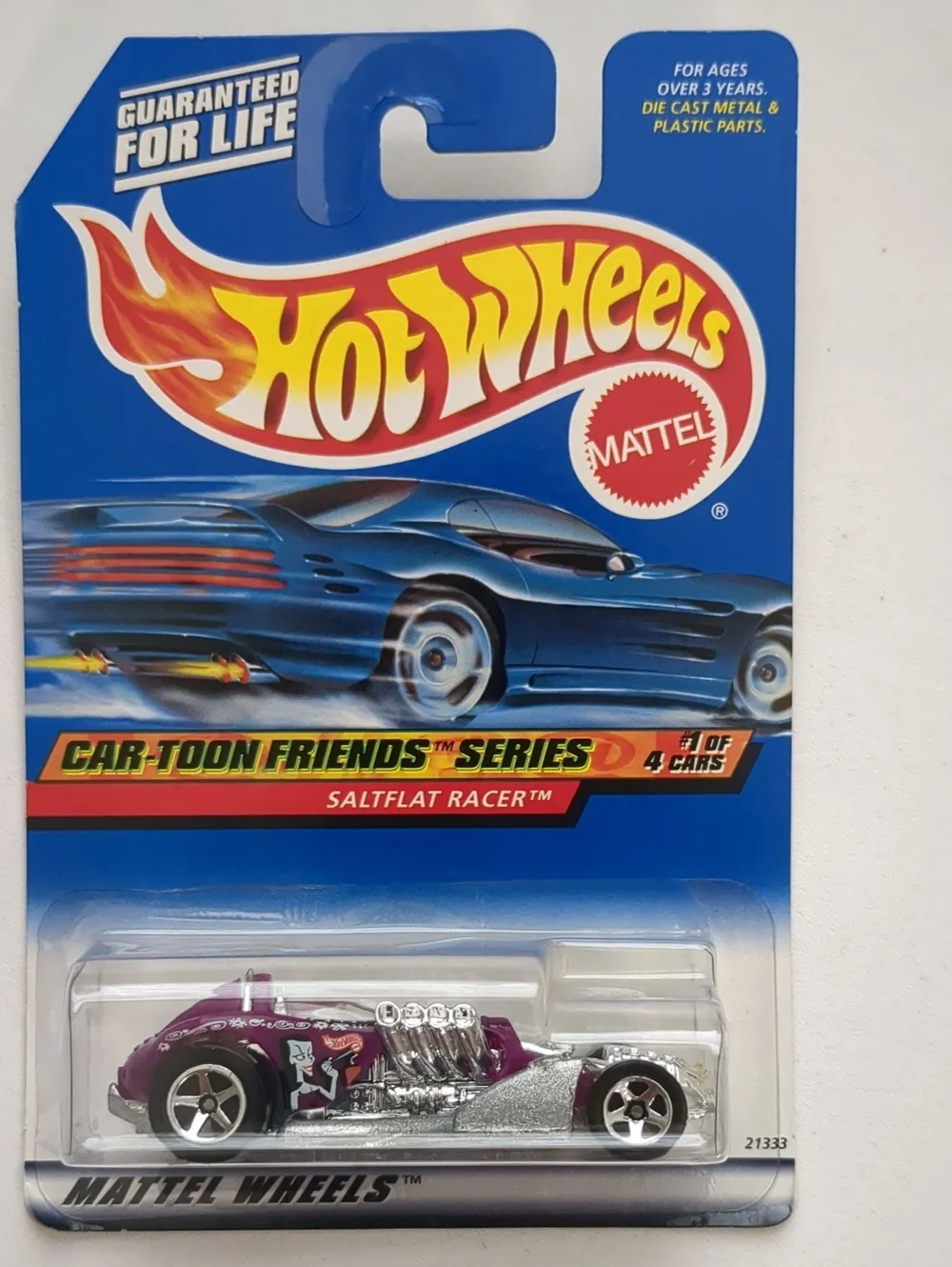 Hot Wheels Car-Toon Friends Series #1/4 Saltflat Racer1998